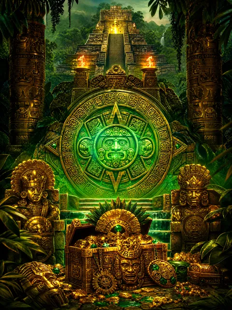 Sampul permainan Aztec Pusaka di Mantapslot